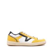 Zwart/Geel Lowland CC JMP Serio Sneakers Vans , Yellow , Heren
