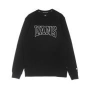Klassieke Sport Crewneck Sweatshirt Vans , Black , Heren