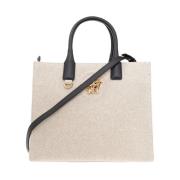 ‘La Medusa Small’ shopper tas Versace , Beige , Dames
