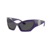 Bold Wpap-Around ;0Ve4450; Zonnebrillen / Transparant violet Versace ,...
