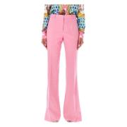 Slim-fit Trousers Versace , Pink , Dames