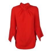 Rode Candy Top - Oversized Blouse voor modebewuste vrouwen Victoria Be...