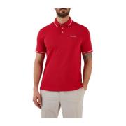 Basis Polo Armani Exchange , Red , Heren