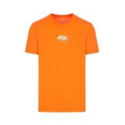 Klassiek Heren T-Shirt Armani Exchange , Orange , Heren
