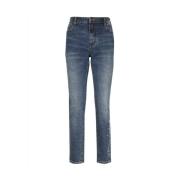 Slim-fit Jeans, Klassieke Denimstijl Armani Exchange , Blue , Dames