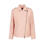 Biker Jas Armani Exchange , Pink , Dames