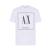 Klassiek Heren T-shirt Armani Exchange , White , Heren