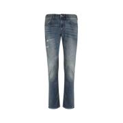 Basis Denim Jeans Armani Exchange , Blue , Heren