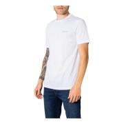 Heren T-shirt, wit Armani Exchange , White , Heren