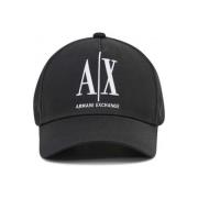 Hoed Armani Exchange , Black , Heren