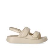 Platform Sandalen voor Vrouwen ASH , Beige , Dames