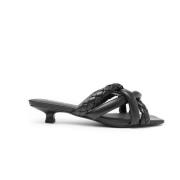 Stijlvolle Nolita Bis Hakken Mules ASH , Black , Dames