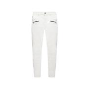 Slimfit-jeans Balmain , White , Heren