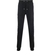 Casual Flock Joggers Balmain , Black , Heren