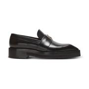 Ben smooth leather loafers Balmain , Black , Heren