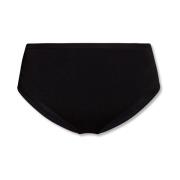 Geribbelde slips Balmain , Black , Dames