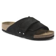 Kyoto Nubuck Sandalen Birkenstock , Black , Heren