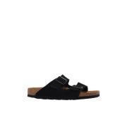 Platte sandalen Birkenstock , Black , Dames