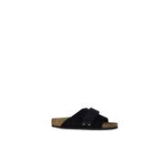 Kyoto Ciabatta Sandalen Birkenstock , Black , Heren