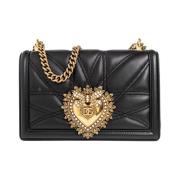 Medium Devotion Tas Dolce & Gabbana , Black , Dames