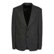 Klassieke Zwarte Gebreide Blazer Dolce & Gabbana , Black , Heren