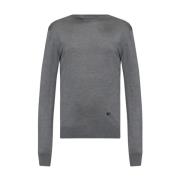 Topje met lange mouwen Dolce & Gabbana , Gray , Heren