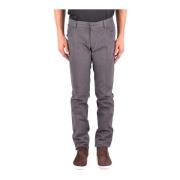 Wijde broek Dolce & Gabbana , Gray , Heren