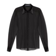 Zijden shirt Dolce & Gabbana , Black , Dames