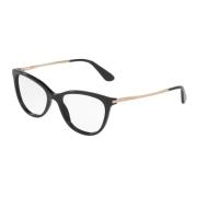 Dg3258 Vista Bril - Stijlvol en Verfijnd Dolce & Gabbana , Black , Dam...