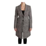 Stijlvolle Multicolor Trenchcoat Dolce & Gabbana , Multicolor , Dames