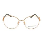 Elegante Ronde Damesbril - Gles 1339 Dolce & Gabbana , Yellow , Dames