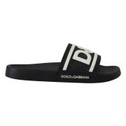 Sliders Dolce & Gabbana , Black , Heren