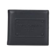 Zwarte Portemonnees van Dolce Gabbana Dolce & Gabbana , Black , Heren