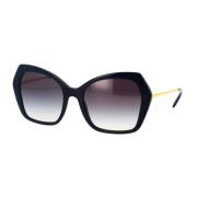 Dg4399 Vlinder Stijl Zonnebril Dolce & Gabbana , Black , Dames