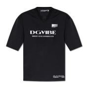 Bedrukt T-shirt Dolce & Gabbana , Black , Heren