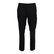 Broek met Logo Details Dolce & Gabbana , Gray , Heren