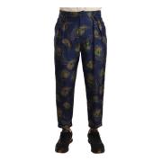 Smal toelopende broek Dolce & Gabbana , Blue , Heren