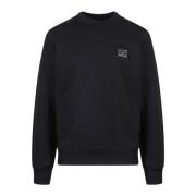 Katoenen Crew-neck Sweatshirt Dolce & Gabbana , Black , Heren