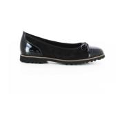 Elegante zwarte ballerina`s voor vrouwen Gabor , Black , Dames