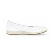 Witte ballerina`s Gabor , White , Dames