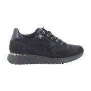 Trendy Damessneakers in Zwart Gabor , Black , Dames