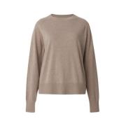 Round-neck Knitwear Lexington , Brown , Heren