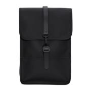 Minimalistische Zwarte Rugzak Rains , Black , Heren