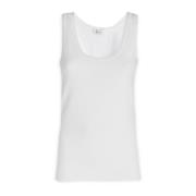 Elegante Mouwloze Top Salvatore Ferragamo , White , Dames