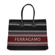 Shopper tas Salvatore Ferragamo , Black , Dames