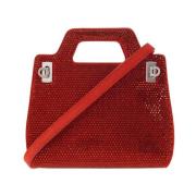 ‘Wanda Mini’ schoudertas Salvatore Ferragamo , Red , Dames