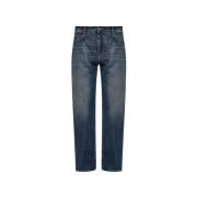 Straight leg jeans Salvatore Ferragamo , Blue , Heren