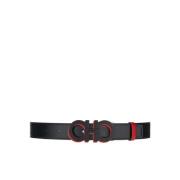 Riem Salvatore Ferragamo , Black , Heren