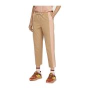 Slim-Fit Bruine Sportbroek Scotch & Soda , Brown , Dames