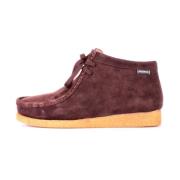 Bruine Suède Laarzen met Logo Sebago , Brown , Heren